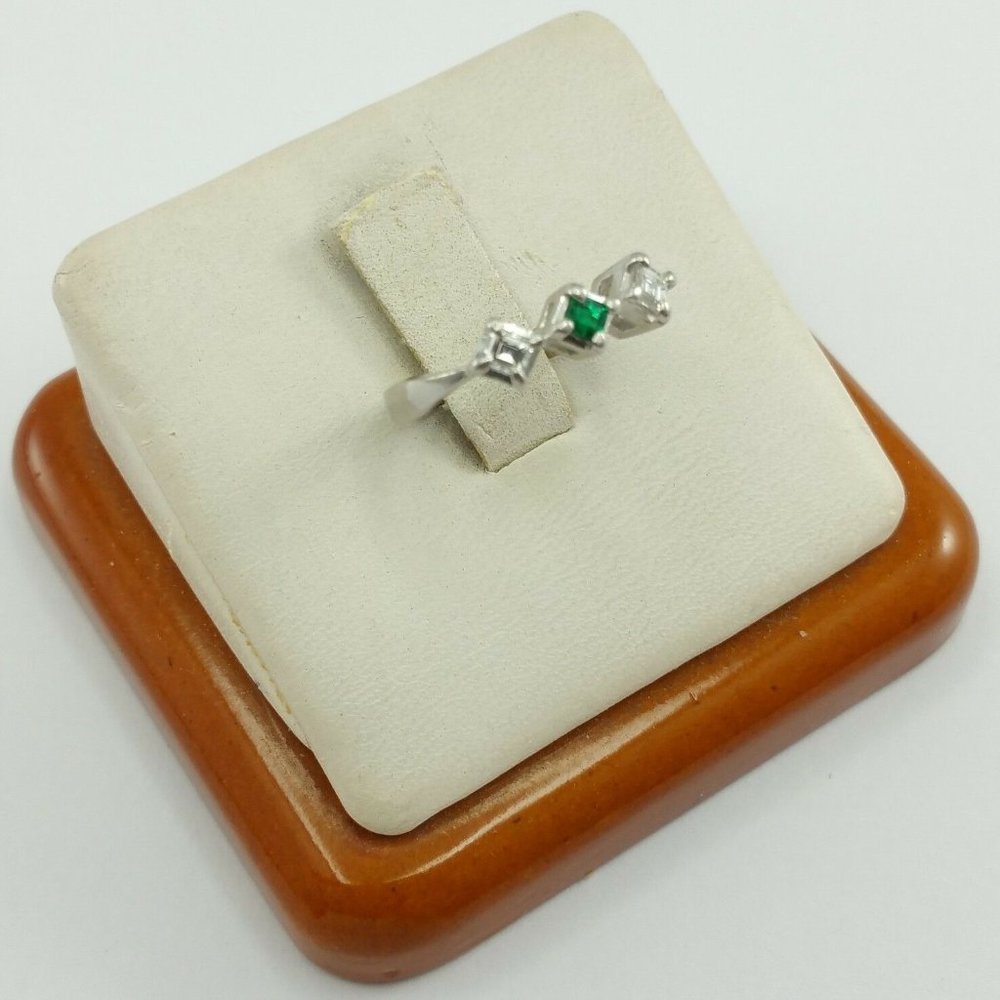 Exquisite Solid Platinum 900pl Desinger Ladies Ri… - image 8